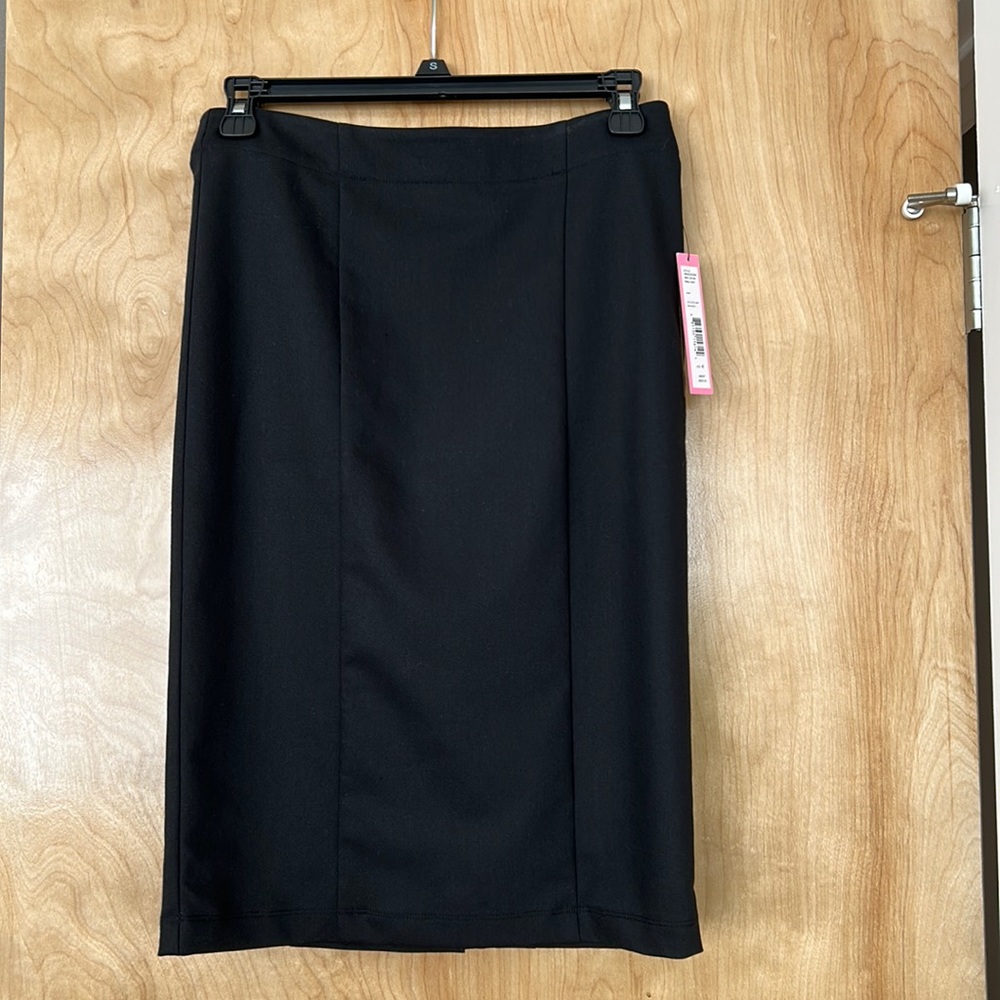 NWT Alice + Olivia Black Pencil Skirt